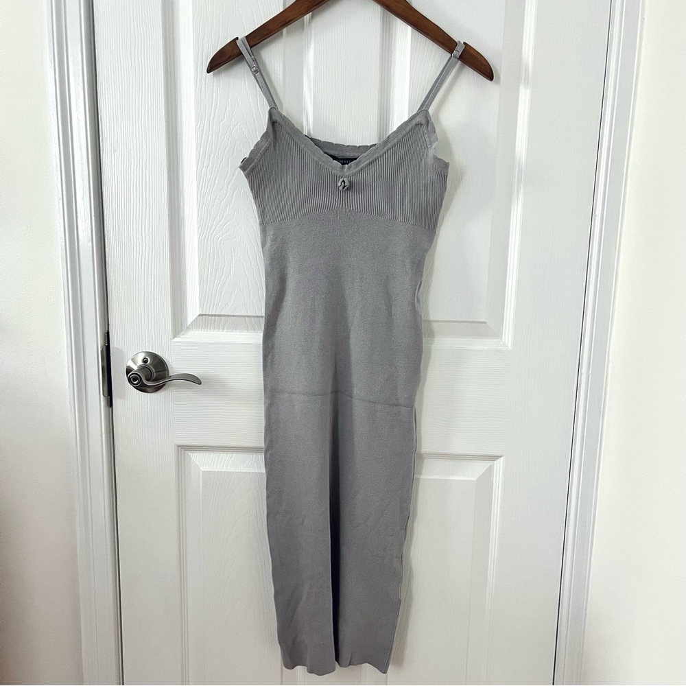 Forever 21 Ribbed Knit Midi Dress